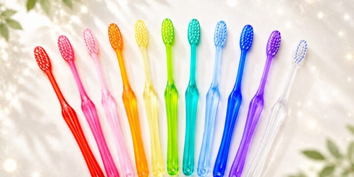 11色のカラフルな歯ブラシTababrushの商品イメージ